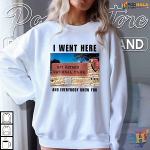 Edgy Gay Retard National Park Shirt Viral Dark Humor Controversy Tee 4