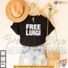 Free Luigi Shirt, Gaming Humor Apparel for Mario Fans and Retro Gamers