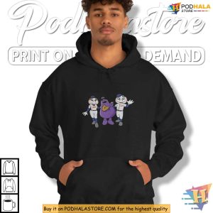 Grimace Mets Shirt Funny MLB Mascot Design for Baseball Fans