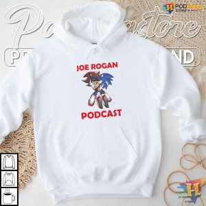 Joe Rogan Podcast Shirt Shadow and Sonic Absurdist Humor Parody Tee 4