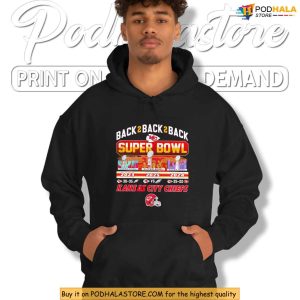 Kansas City Chiefs Super Bowl Shirt 3 Peat Super Bowl Dynasty Apparel 2
