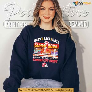 Kansas City Chiefs Super Bowl Shirt 3 Peat Super Bowl Dynasty Apparel 3