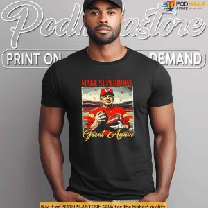 Kansas City Chiefs Super Bowl Shirt Trump Vintage Football Design 1