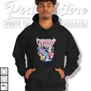 My Little Pony Friendship Is Magic Heavy Metal Parody Art Shirt 2