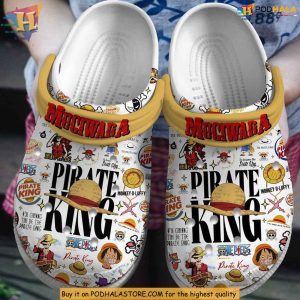One Piece Crocs Mugiwara Pirate King Anime Shoes for Luffy Fans