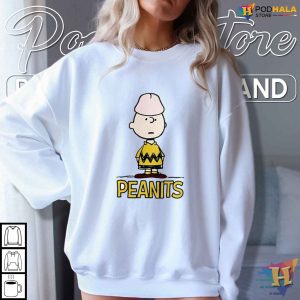 Peanits Shirt Satirical Peanuts Comic Charlie Brown Meme Trendy Apparel