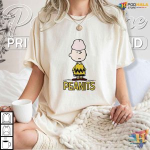 Peanits Shirt Satirical Peanuts Comic Charlie Brown Meme Trendy Apparel 3