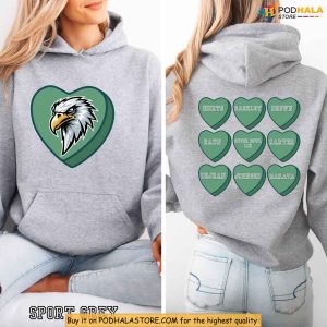Philadelphia Eagles Shirt Eagles Hoodie for Fans Super Bowl Game Apparel 2
