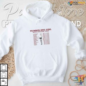 Rose Number One Girl Shirt Global Release Date Tee for Music Fans 4