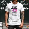 Satirical Humor Shirt, Silly Faggot Dicks Are For Chicks Parody Tee