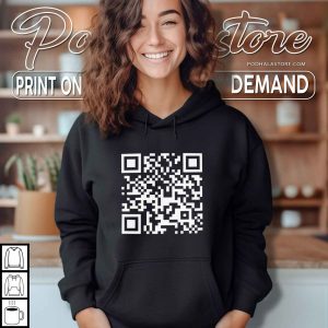 Scan the Trump QR Code Shirt Funny Meme Shirt for Political Statements 2