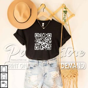 Scan the Trump QR Code Shirt Funny Meme Shirt for Political Statements 3