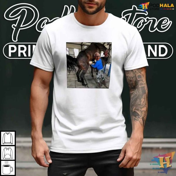 Tim Walz Drank Horse Semen Parody Shirt, Viral Political Satire Fashion