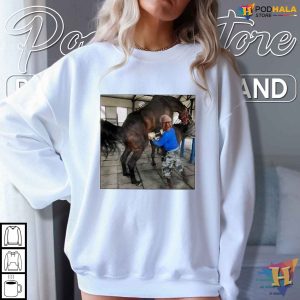 Tim Walz Drank Horse Semen Parody Shirt Viral Political Satire Fashion 3
