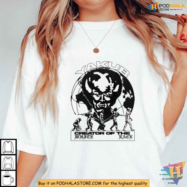 Yakub Shirt, Creator of the White Race, Afrocentric History Graphic Tee