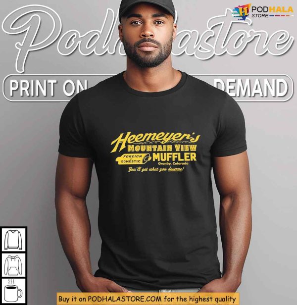 Heemeyer Muffler Repair Shirt, Granby Colorado Rebel Story Inspired