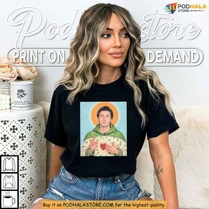 Luigi Mangione Shirt Saint Meme FAFO Parody Religious Icon Tee 4