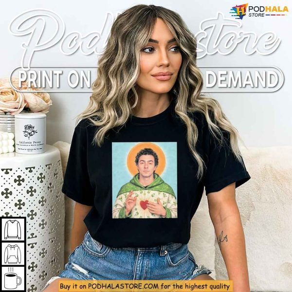 Luigi Mangione Shirt Saint Meme FAFO Parody Religious Icon Tee
