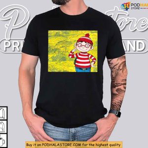 Book Character Red And White Shirt Inspired By Childhood Story Icons