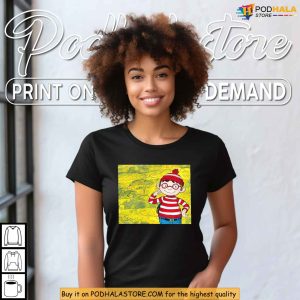 Book Character Red And White Shirt Inspired By Childhood Story Icons 4