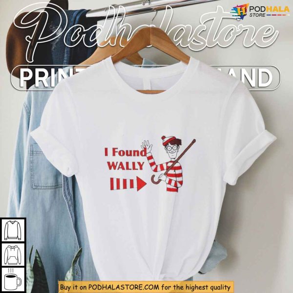 Book Character Red And White Shirt Inspired By Where’s Wally Meme Culture