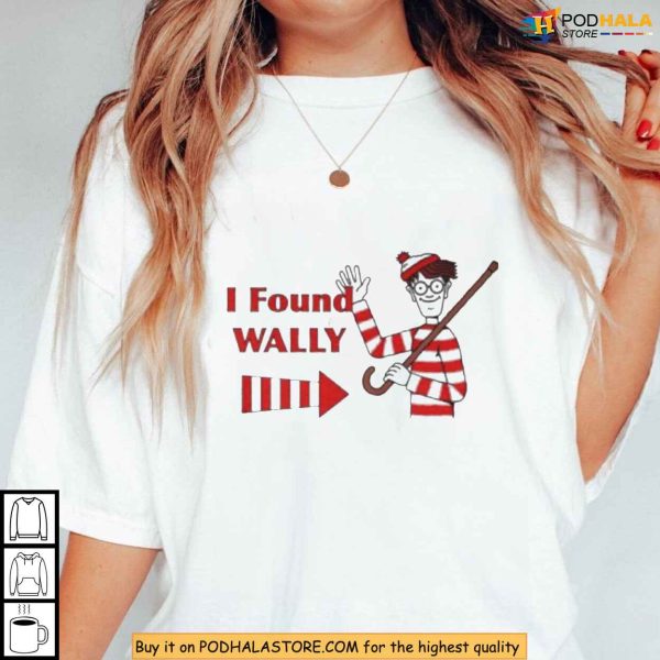 Book Character Red And White Shirt Inspired By Where’s Wally Meme Culture