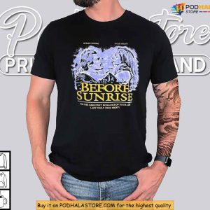 Ethan Hawke Retro Love Story Shirt, Julie Delpy Before Sunrise Style