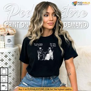 Humor Go Fish Girl Feminist Comeback Quote Graphic Shirt 2