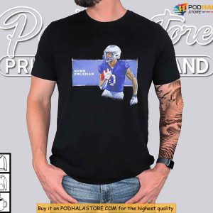 Keon Coleman Cartoon Jersey NFL Draft Spotlight Buffalo Bills Shirt 2