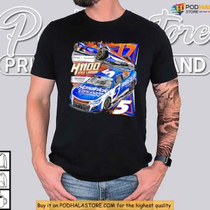 Kyle Larson McLaren Shirt Double Duty Racing Look with H1100 IndyCar