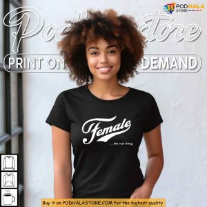 Megyn Kelly Merch Female Real Thing Statement Shirt for Bold Talk Show Fans 2