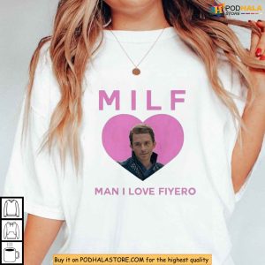 Milf Meme Shirt for Wicked Fans Broadway Fiyero Jonathan Bailey Gift 2