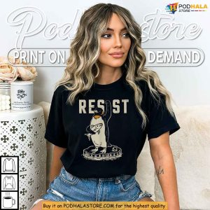 Trump Tariffs Protest Shirt, Resist Penguin Activism Satirical Political Protest Fish Holding