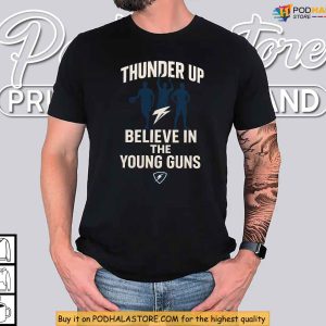 Believe In Young Guns Shirt Thunder Up Oklahoma Basketball Rising Stars 2