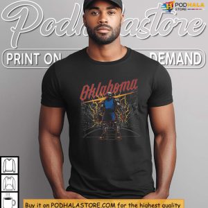 Bold Oklahoma Thunder Shirt Superhero Energy For Court Legends 4