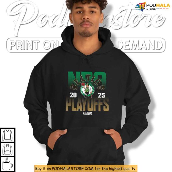 Boston Celtics 2025 Playoffs Shirt, Iconic NBA Style For True Green Fans