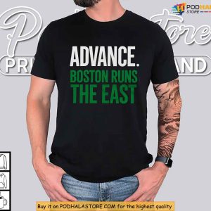 Boston Runs The East Statement Shirt Eastern Finals Clothing Celtics 4