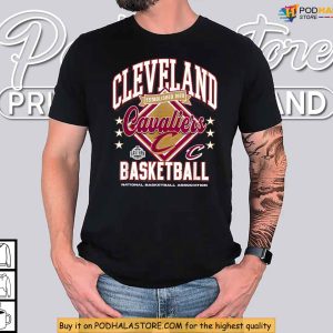 Cavaliers Basketball Shirt Classic Eastern Conference Pride Design 4