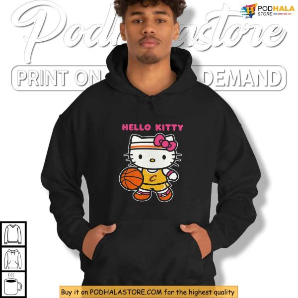 Cavaliers Hello Kitty Shirt Collab for Kawaii Basketball Fans