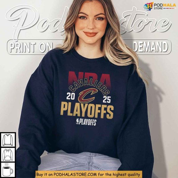 Cavaliers Playoffs Shirt, Eastern Conference Gear, NBA Spirit Wear 2025