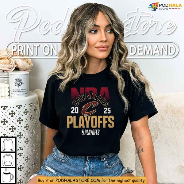 Cavaliers Playoffs Shirt, Eastern Conference Gear, NBA Spirit Wear 2025