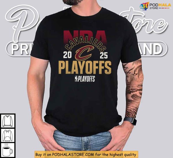 Cavaliers Playoffs Shirt, Eastern Conference Gear, NBA Spirit Wear 2025