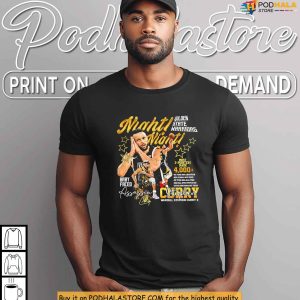 Celebrate 4000 3s With This Stephen Curry Night Night Warriors Shirt 2