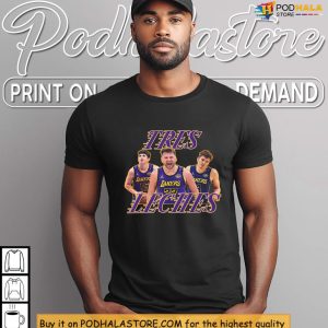 Celebrate Meme Culture With Lakers Tres Leches Basketball Shirt 3