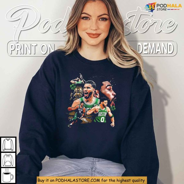 Celebrate The Green Dynasty with Jayson Tatum Graphic Shirt