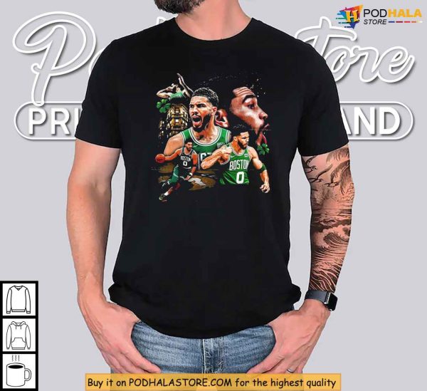 Celebrate The Green Dynasty with Jayson Tatum Graphic Shirt