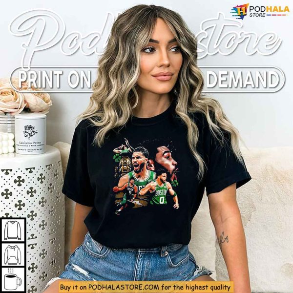 Celebrate The Green Dynasty with Jayson Tatum Graphic Shirt