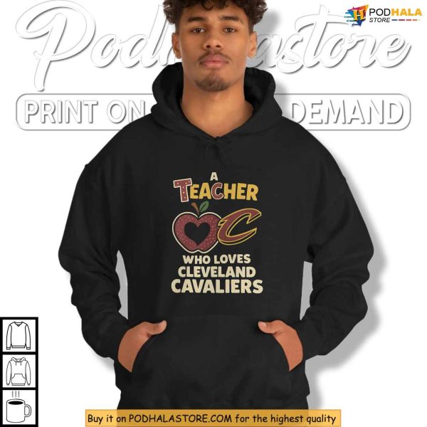Celebrate Your Cavs Pride With This Cleveland Cavaliers Teacher Shirt