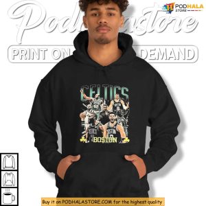 Celtics Shirt With Tatum Brown Boston Rising NBA Icons For 2025 3