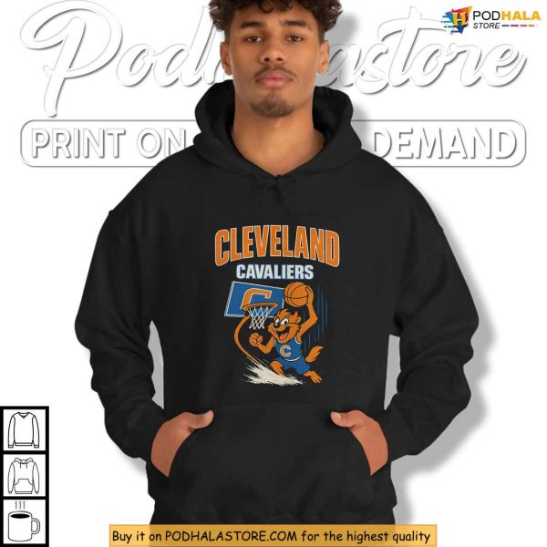 Cleveland Cavaliers Looney Tunes Inspired Mascot Slam Shirt